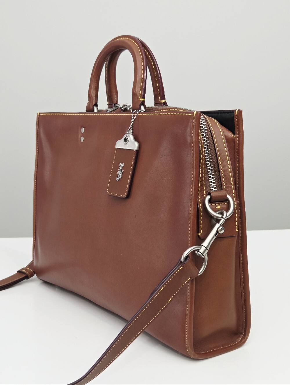EXCELLENT COACH ROGUE BRIEF BRIEFCASE LAPTOP BAG 11647 - Picture 5 of 15